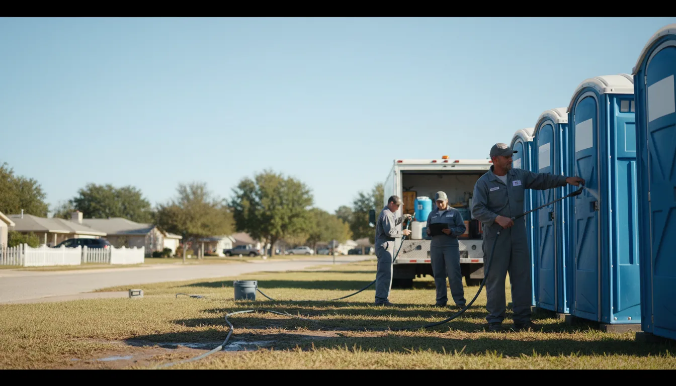 Long-Term Portable Toilet Rental in Oneida, AR near me